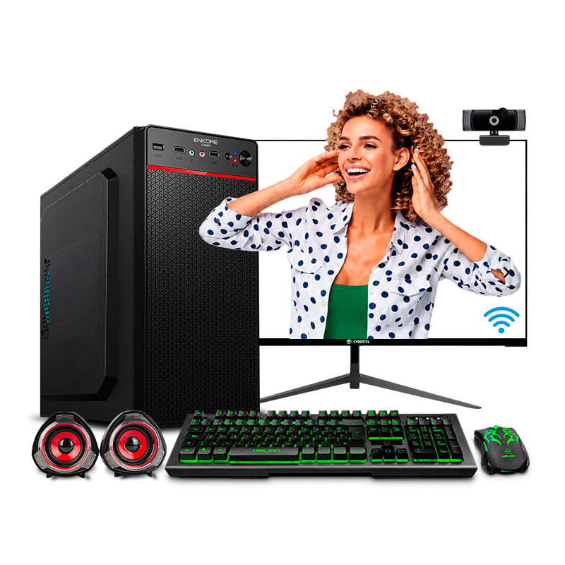 COMPUTADORA INTEL CORE I7 8700 16GB 500GB 22' ESCRITORIO - OFICINA IPS MI PC LISTA - MIPCLISTA - 1