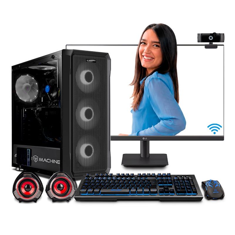COMPUTADORA INTEL CORE ULTRA 5 225 16GB DDR5 500GB 24' ESCRITORIO - OFICINA IPS MI PC LISTA - MIPCLISTA - 1