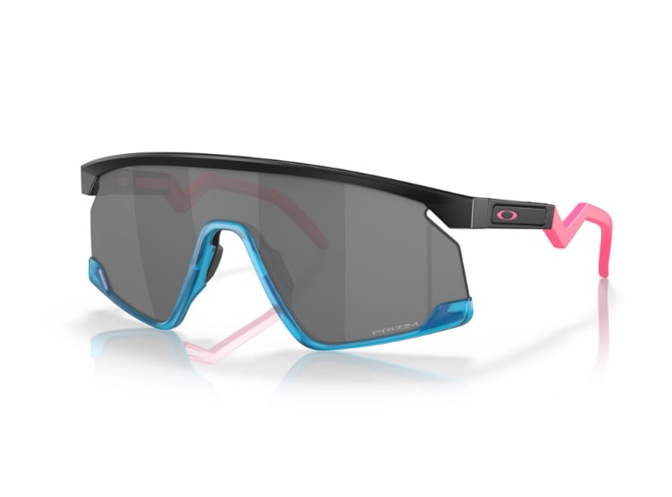 LENTES DE SOL BXTR PRIZM BLACK OAKLEY ROSA NEGRO Y CELESTE - 2