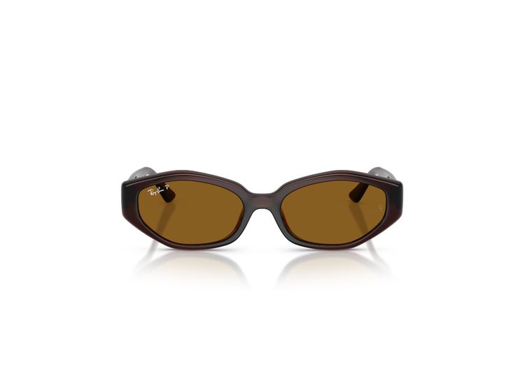 LENTES DE SOL MARRÓN POLARIZADOS RAY-BAN - 1