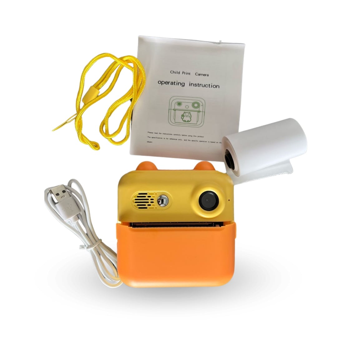 CÁMARA DIGITAL DE IMPRESIÓN INSTANTÁNEA PARA NIÑOS DE 3 A 12 AÑOS, REGALO PARA NIÑOS Y NIÑAS, PERFECTA PARA CUMPLEAÑOS. - 4