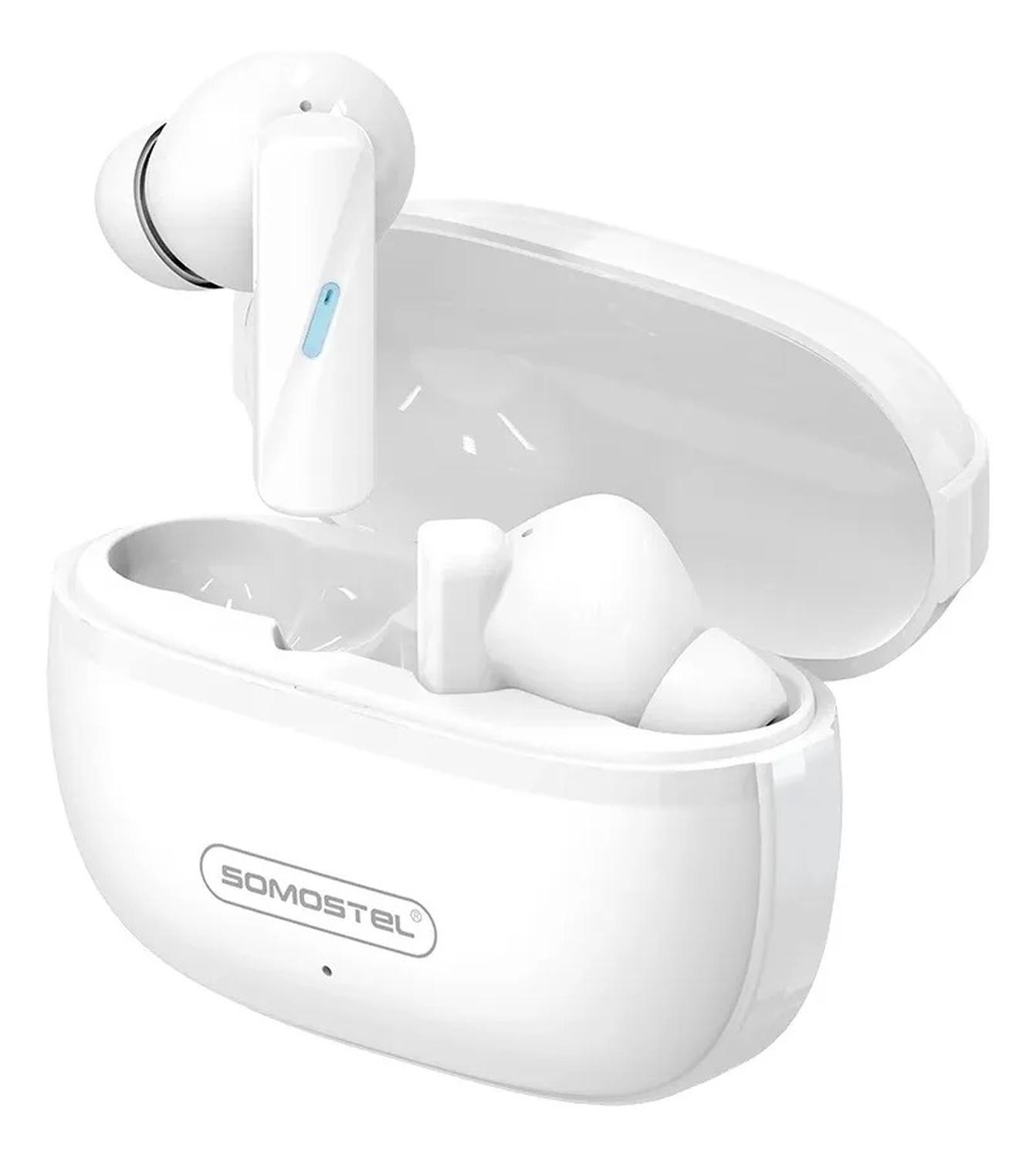 AURICULARES SOMOSTEL SMS-I310 TWS HIFI ENC+ANC BLANCO - 1
