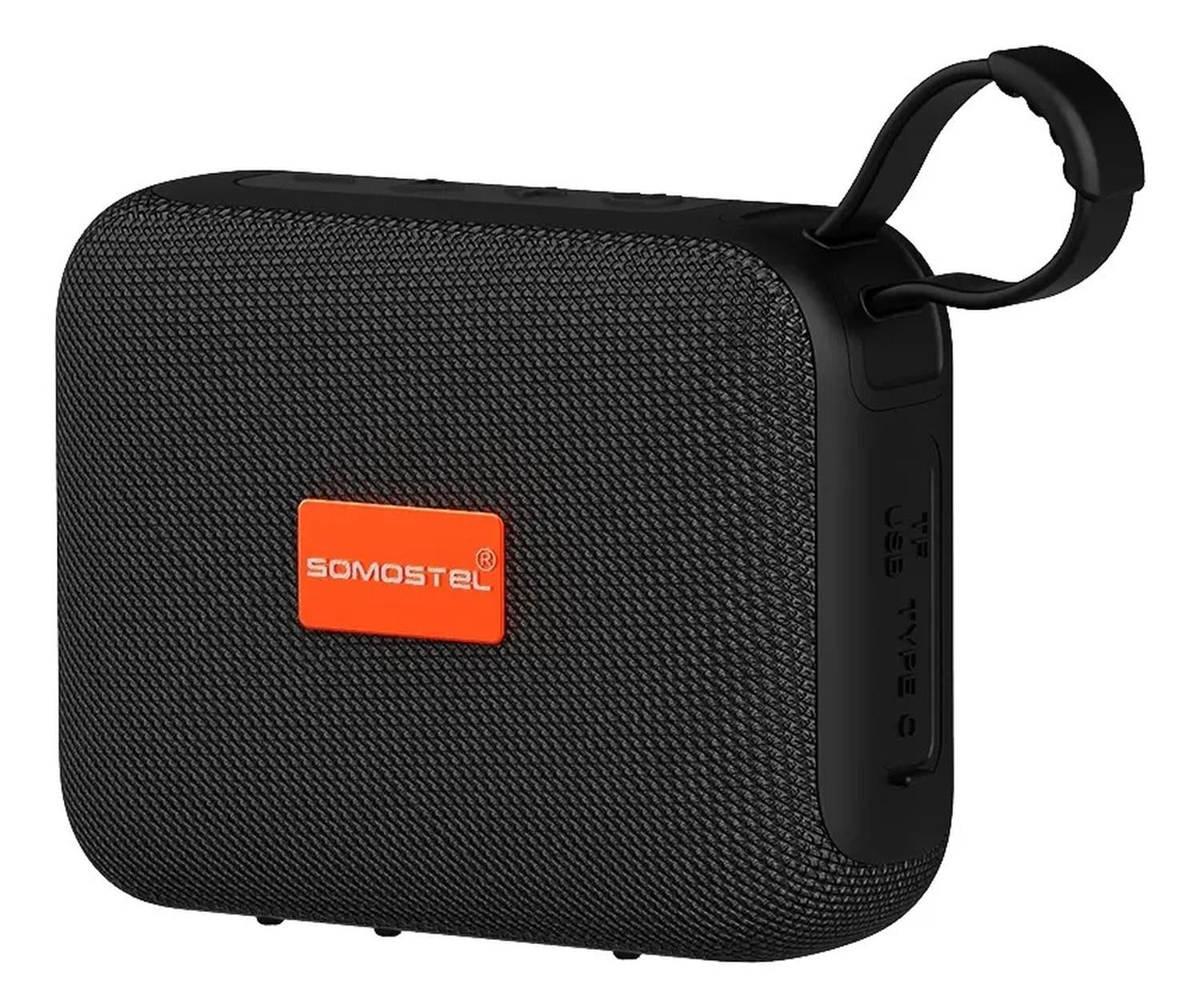 ALTAVOZ SOMOSTEL SMS-H300 BLUETOOTH 5.3 PORTÁTIL 5W NEGRO - 3