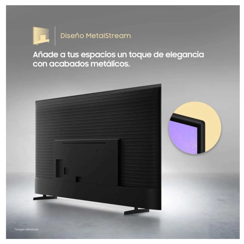 TELEVISOR SAMSUNG SMART TV 65CRYSTAL UHD 4K UN65U8000FGXPE NUEVO 2025 + RACK - 6