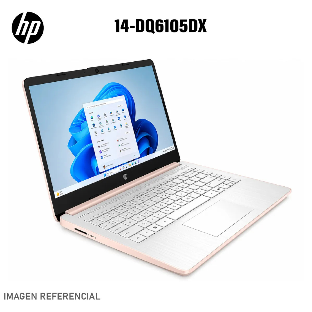 LAPTOP HP 14-DQ6105DX INTEL N150 4GB RAM 128GB 14' HD IPS WINDOWS 11 AMERICANA - 2