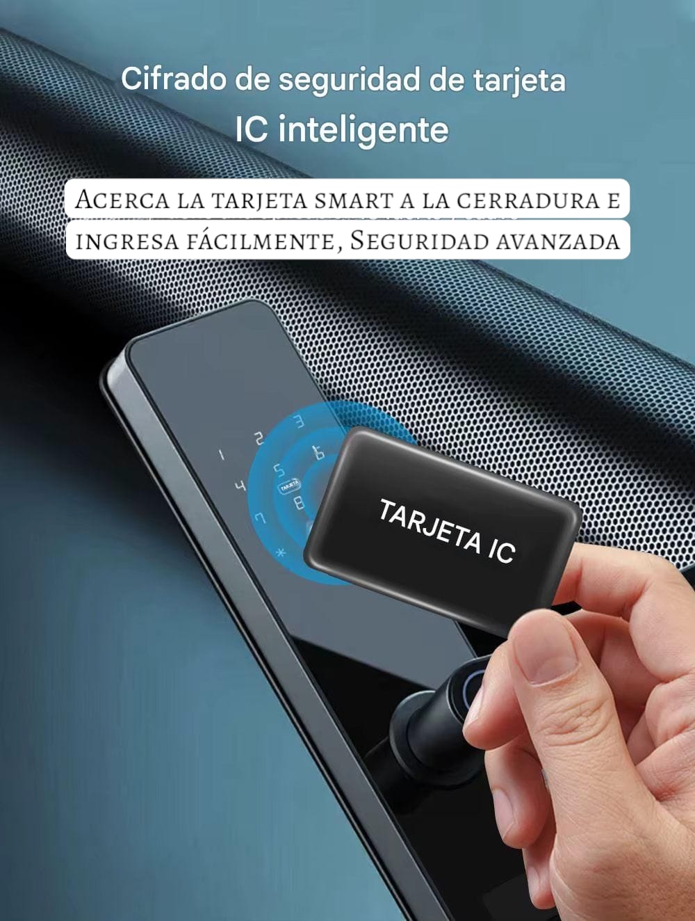 CERRADURA INTELIGENTE DIGITAL 6 MODOS G10 CON ASESORÍA DE INSTALACIÓN - 5