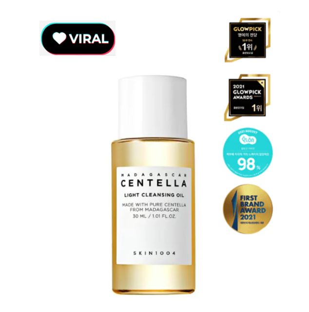 SKIN1004 MADAGASCAR CENTELLA LIGHT CLEANSING OIL 30 ML - 1