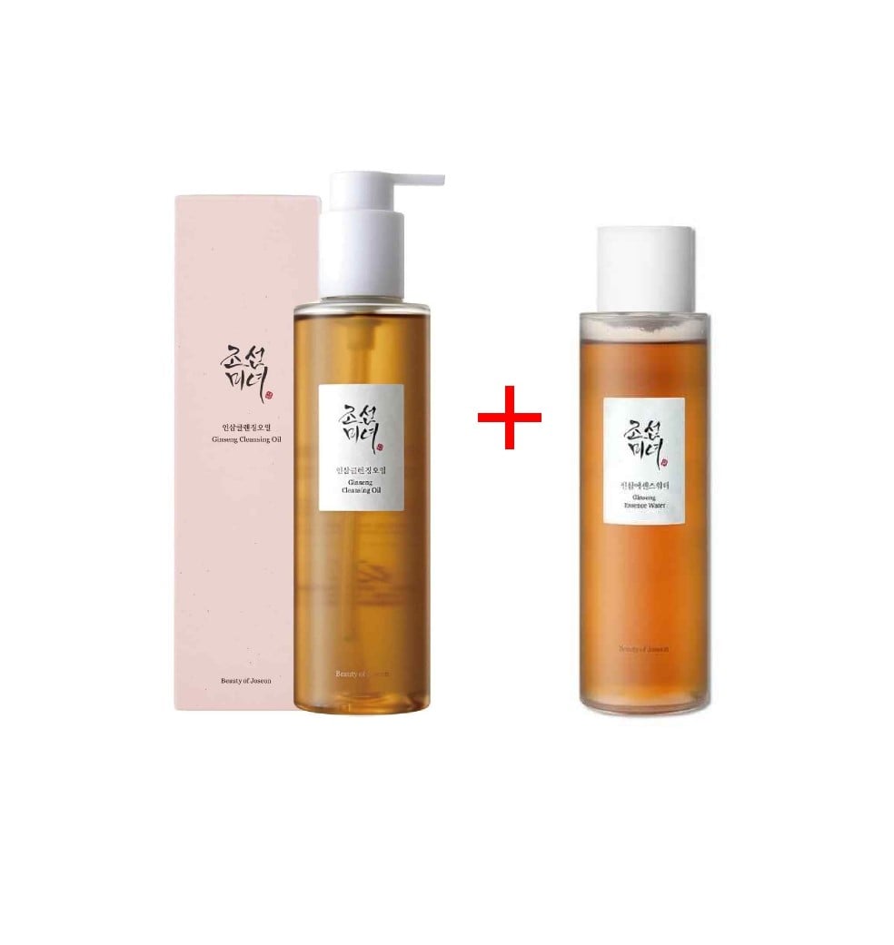 KIT ANTIEDAD BOJ GINSENG CLEANSING OIL+GINSENG ESSENCE WATER - 1