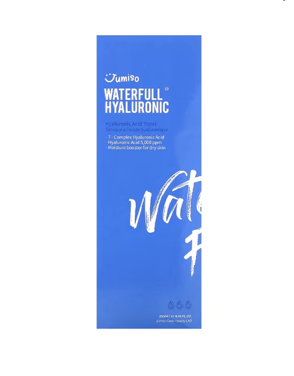 JUMISO WATERFULL HYALURONIC TONER 250ML - 3