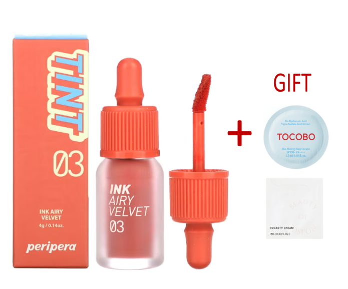 PERIPERA INK AIRY VELVET 03 CARTOON CORAL - 1