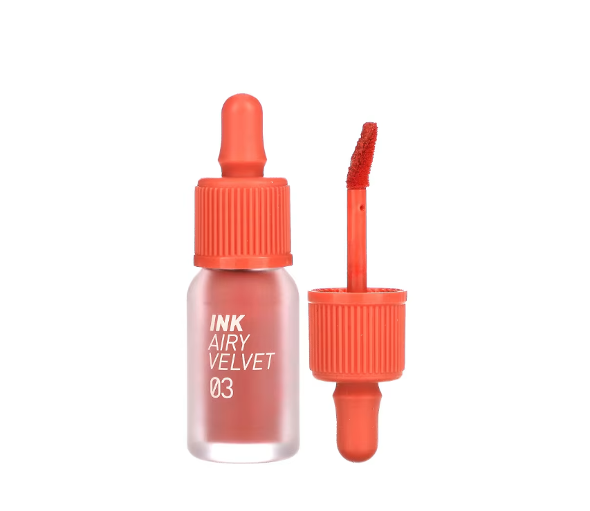 PERIPERA INK AIRY VELVET 03 CARTOON CORAL - 2
