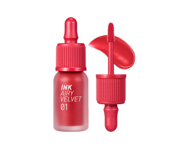 PERIPERA INK AIRY VELVET SET RED 01, PINK 16 AND CORAL 15 - 2