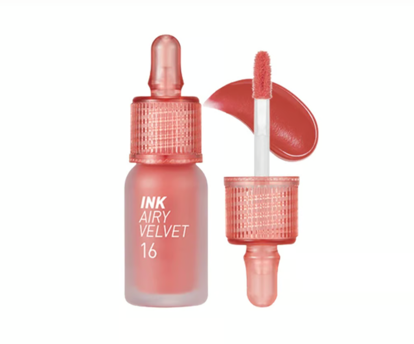 PERIPERA INK AIRY VELVET SET RED 01, PINK 16 AND CORAL 15 - 6