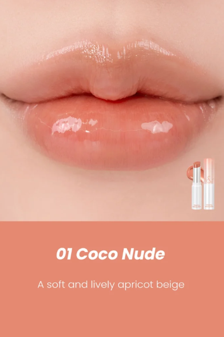 ROMAND GLASTING MELTING BALM 01 COCO NUDE - 2