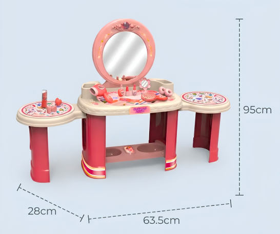 TOCADOR DE BELLEZA INFANTIL CON ACCESORIOS - 4
