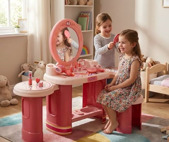 TOCADOR DE BELLEZA INFANTIL CON ACCESORIOS - 5