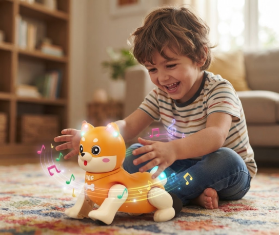 PERRITO INTERACTIVO CON LUCES Y SONIDO - 2