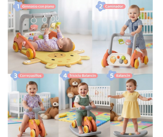 KIT MULTIFUNCIONAL PARA BEBÉ 5 EN 1 - 9