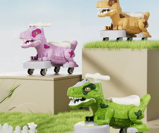 DINOMOVIL KIDS CON LUCES - MORADO - 4