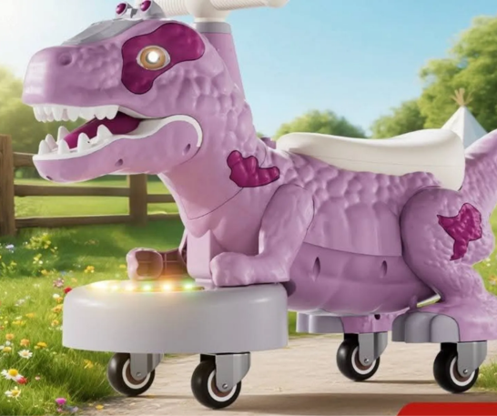 DINOMOVIL KIDS CON LUCES - MORADO - 7