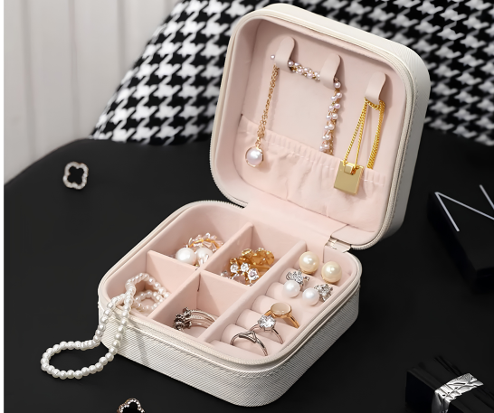 MINI JOYERO PORTÁTIL ORGANIZADOR DE ACCESORIOS - 3