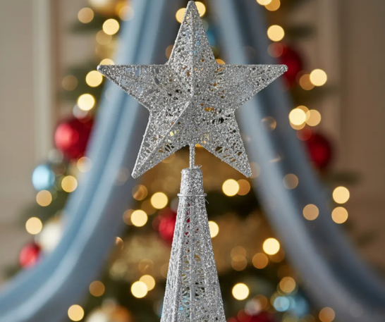 ÁRBOL PIRÁMIDE NAVIDEÑO 4 CARAS 2.10 M - 3