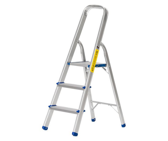 ESCALERA DE 3 PASOS DE ALUMINIO - 1
