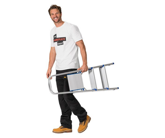 ESCALERA DE 3 PASOS DE ALUMINIO - 2
