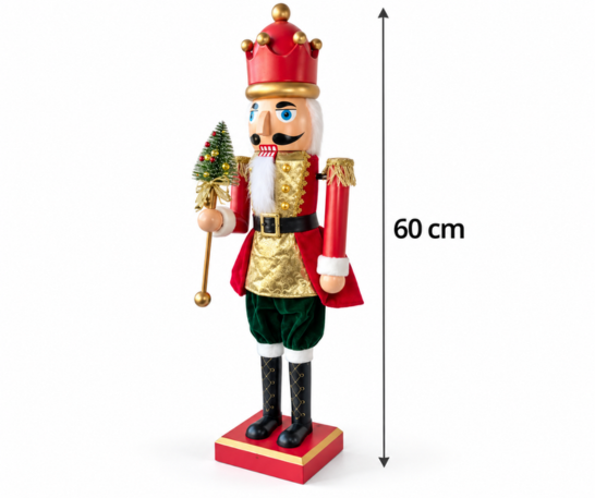 CASCANUECES MUSICAL NAVIDEÑO 60 CM - 3