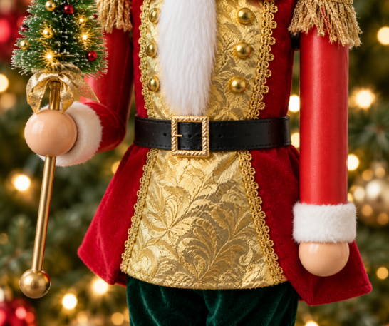 CASCANUECES MUSICAL NAVIDEÑO 60 CM - 5