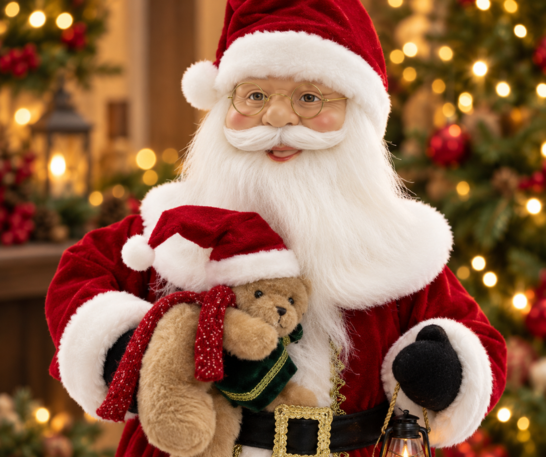 PAPÁ NOEL MECATRÓNICO DE 110 CM - 3