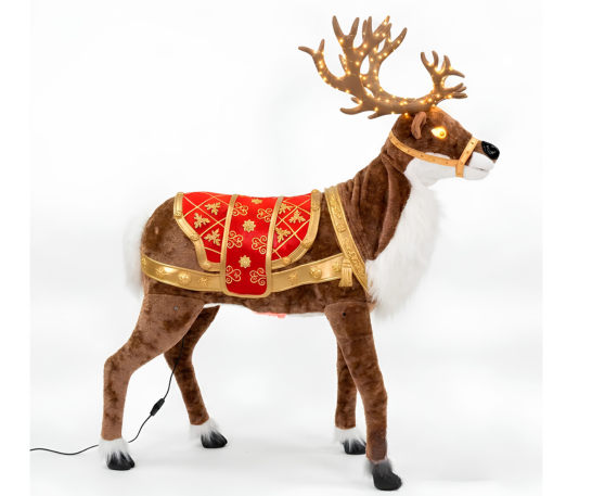 RENO MECATRÓNICO GRANDE 140 CM NAVIDEÑO - 2