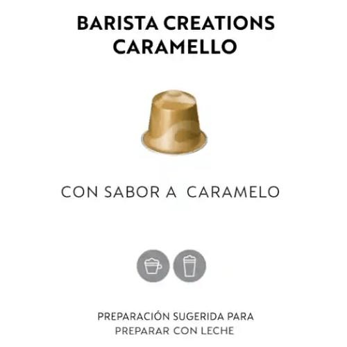 CAFÉ BARISTA CREATIONS CARAMELLO X 10 CÁPSULAS ORIGINAL NESPRESSO - 2