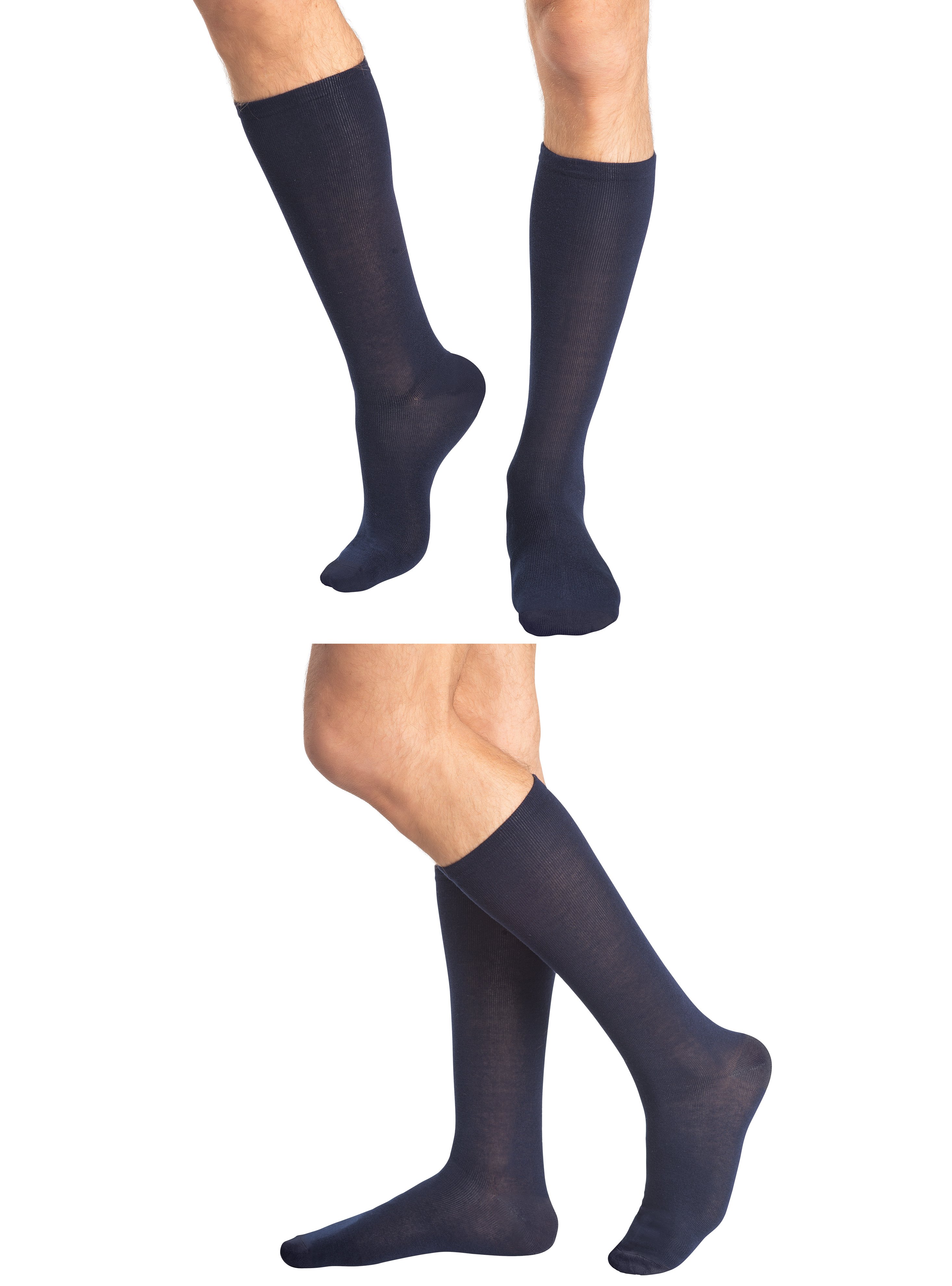 CALCETINES BAMBÚ PACK 2 AZUL MT21029 - 1