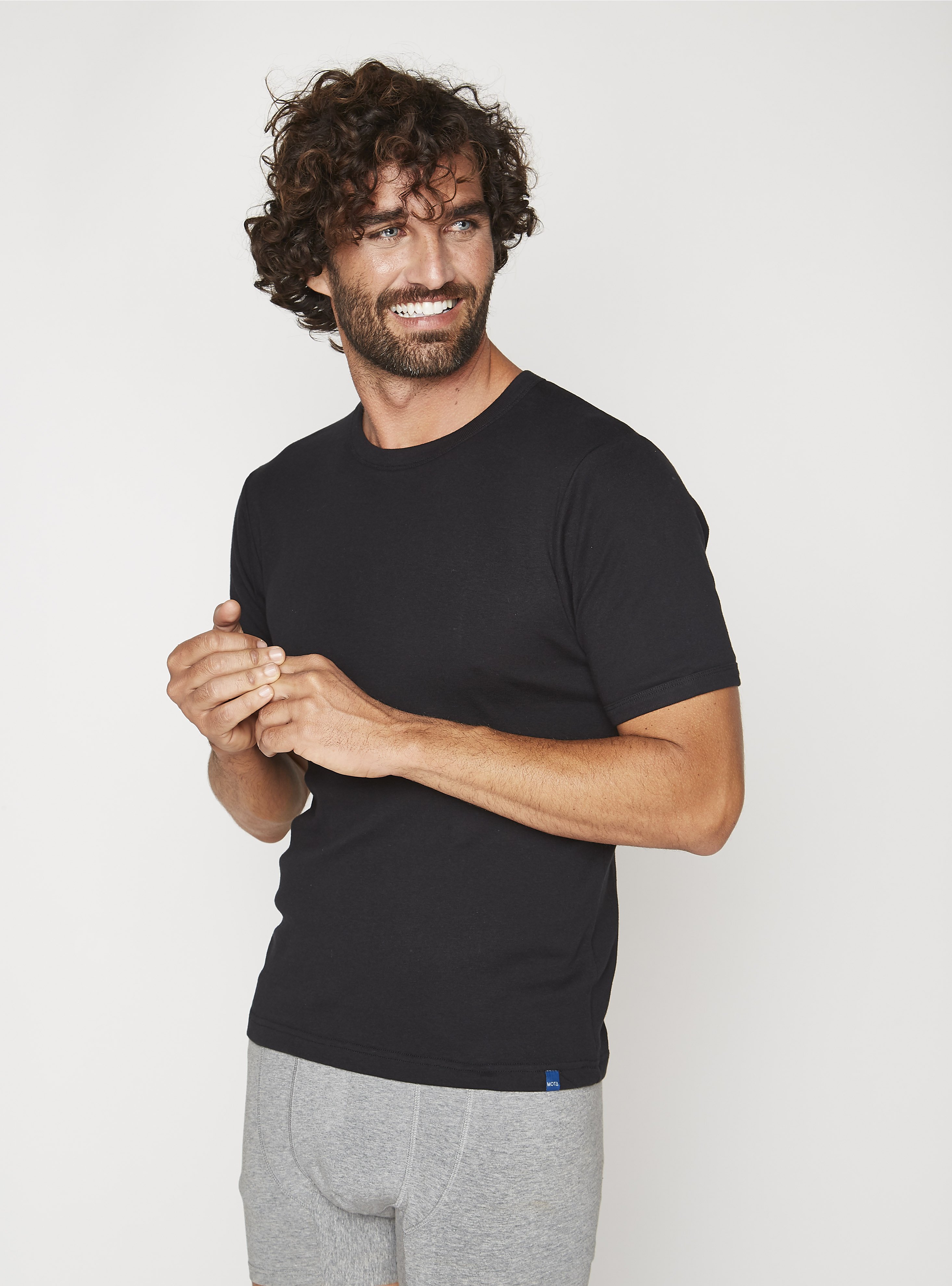 Polo Manga Corta Hombre Cuello Redondo MT1002 - 1
