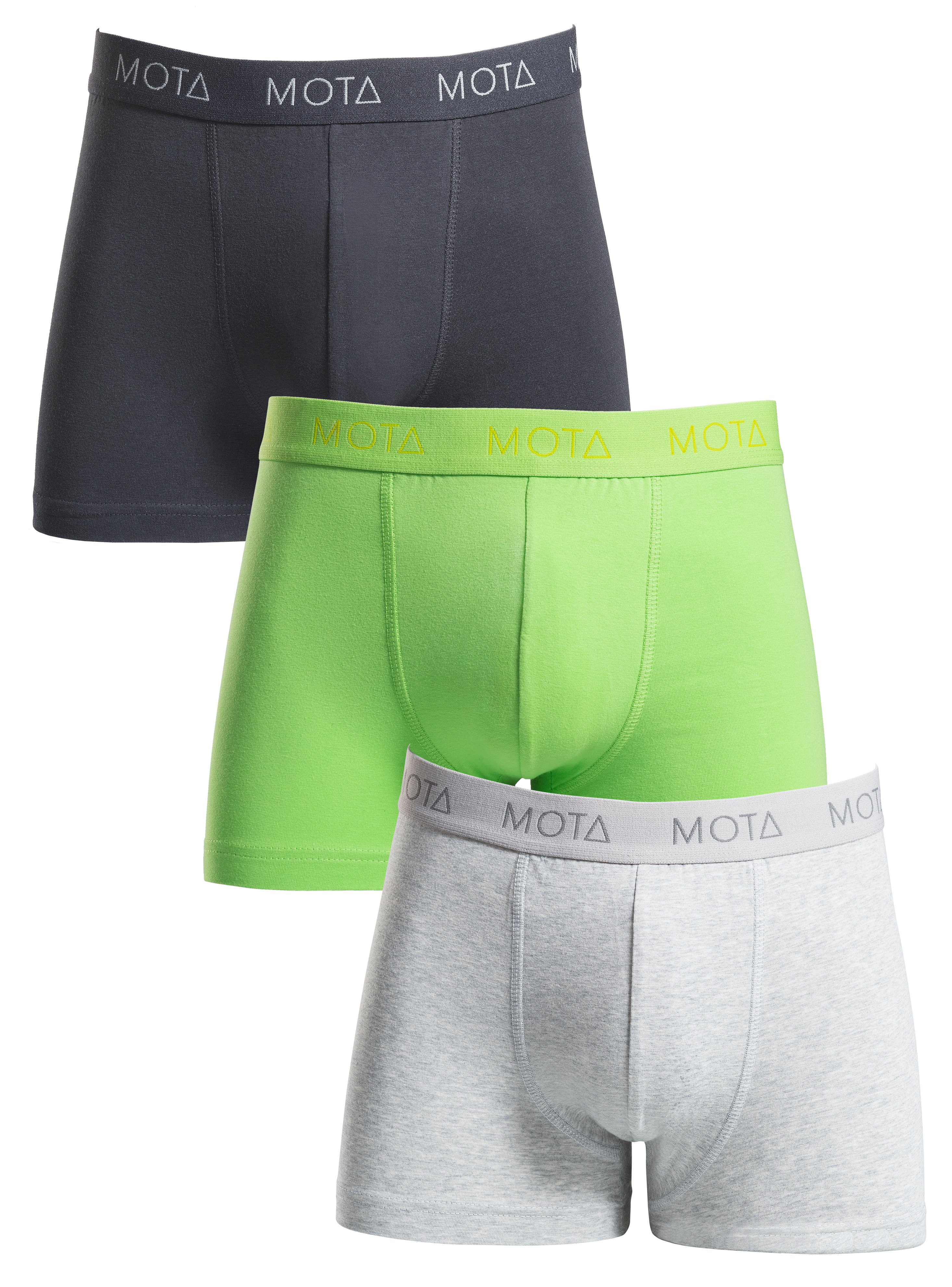 BOXER CORTO ALGODÓN PACK 3 MT4045 - 1