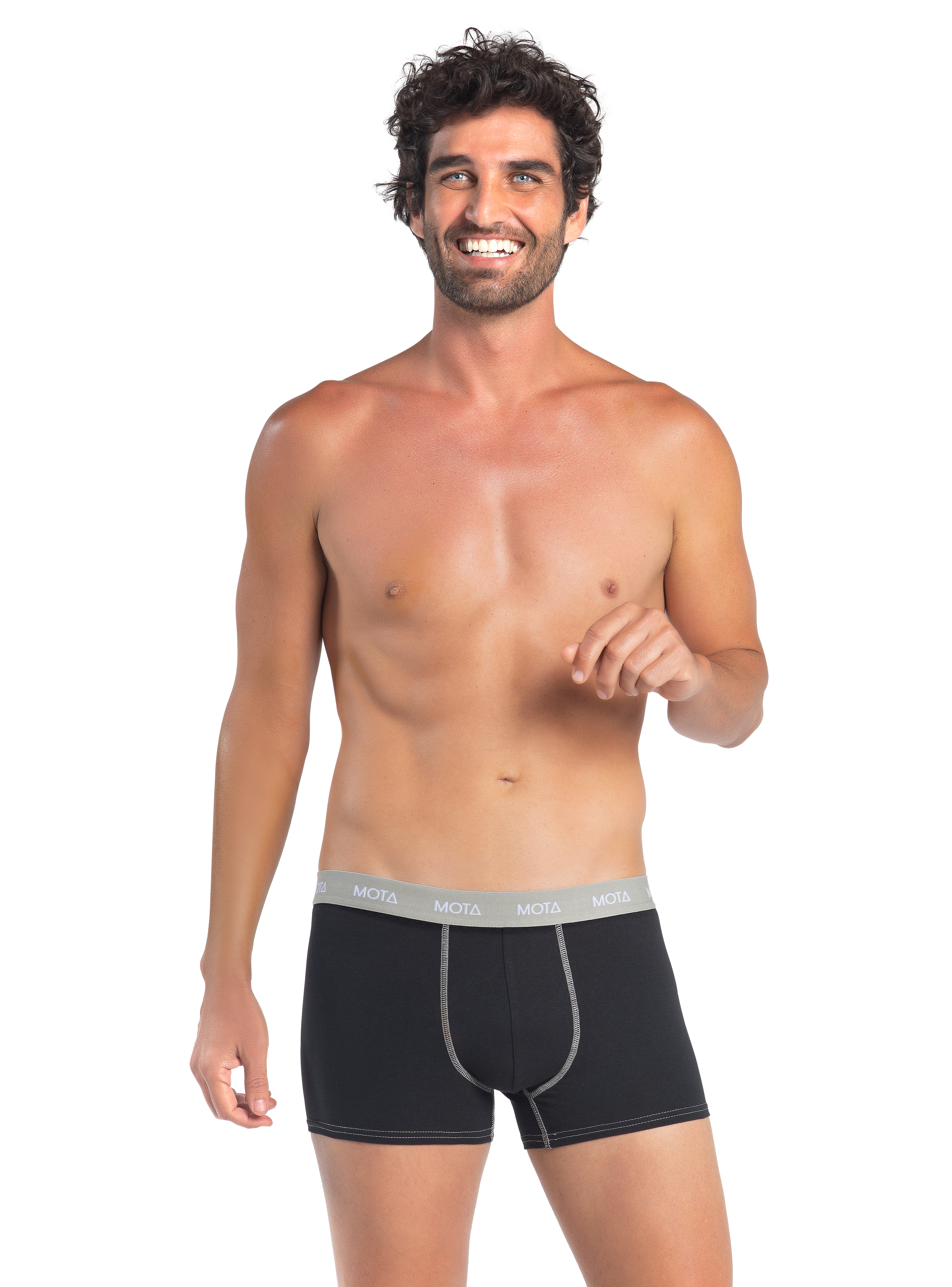 BOXER CORTO ALGODÓN PACK 3 MT4040 - 2