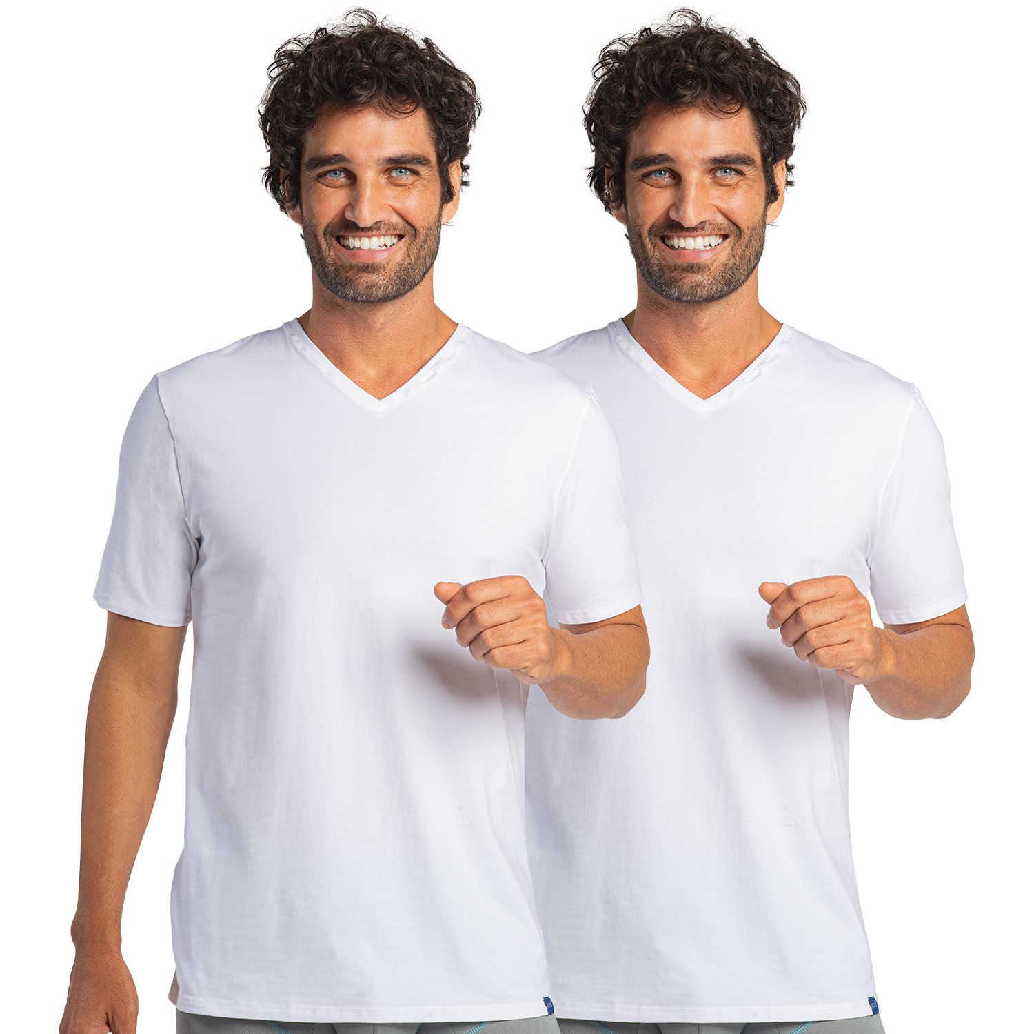 POLOS MANGA CORTA ALGODÓN PACK 2 MT4427 - 1