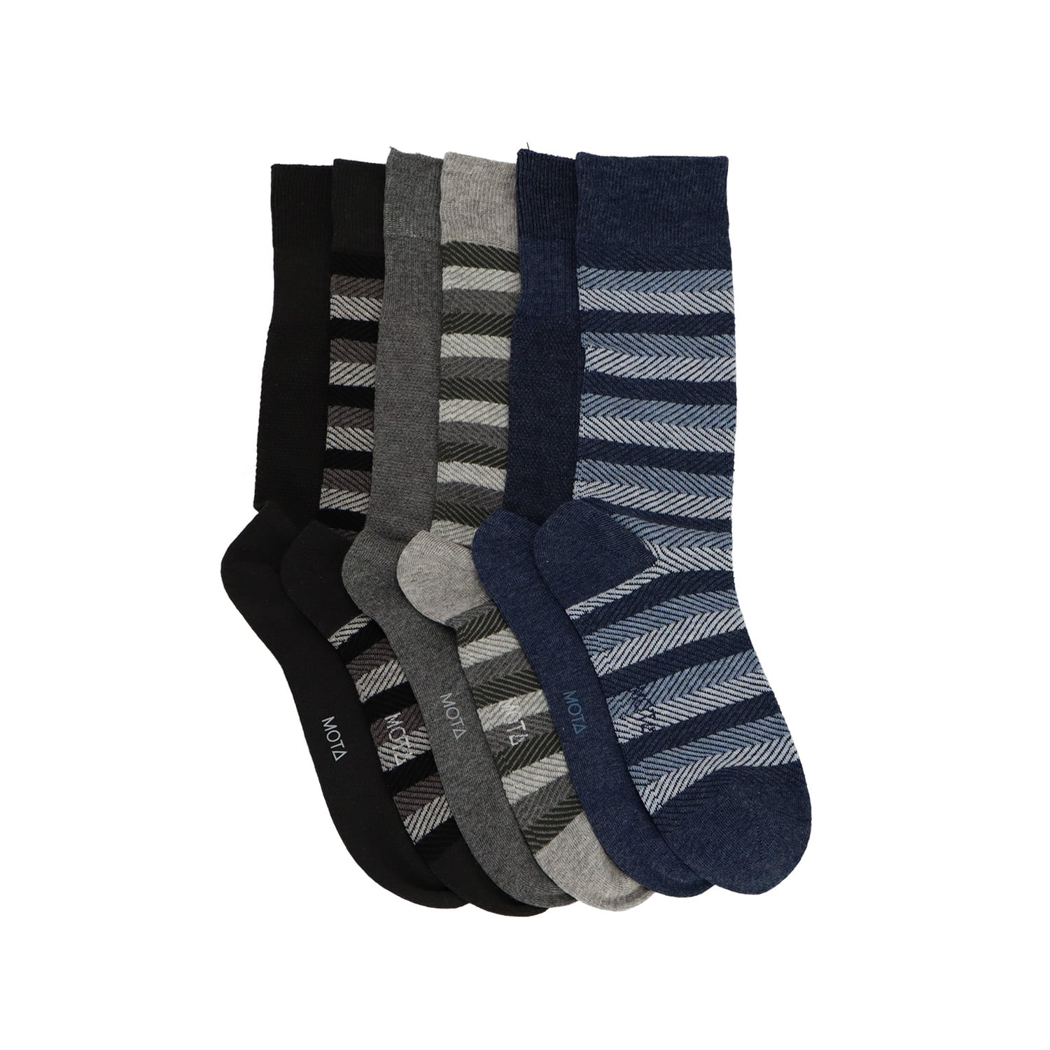 CALCETINES ALGODÓN PACK 6 MT21163 - 1