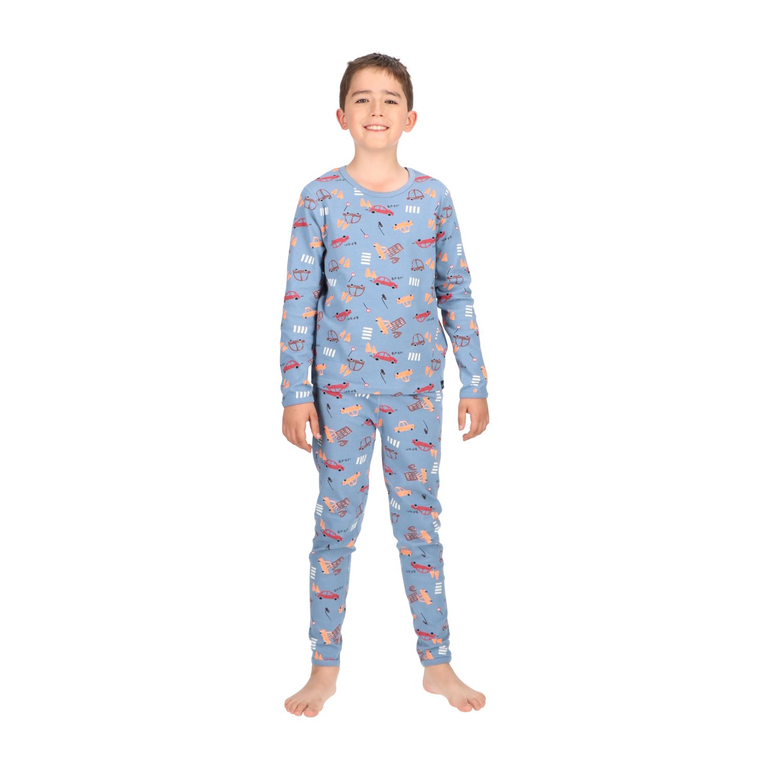 PIJAMA LARGO ALGODÓN NIÑO MT30242 - 1