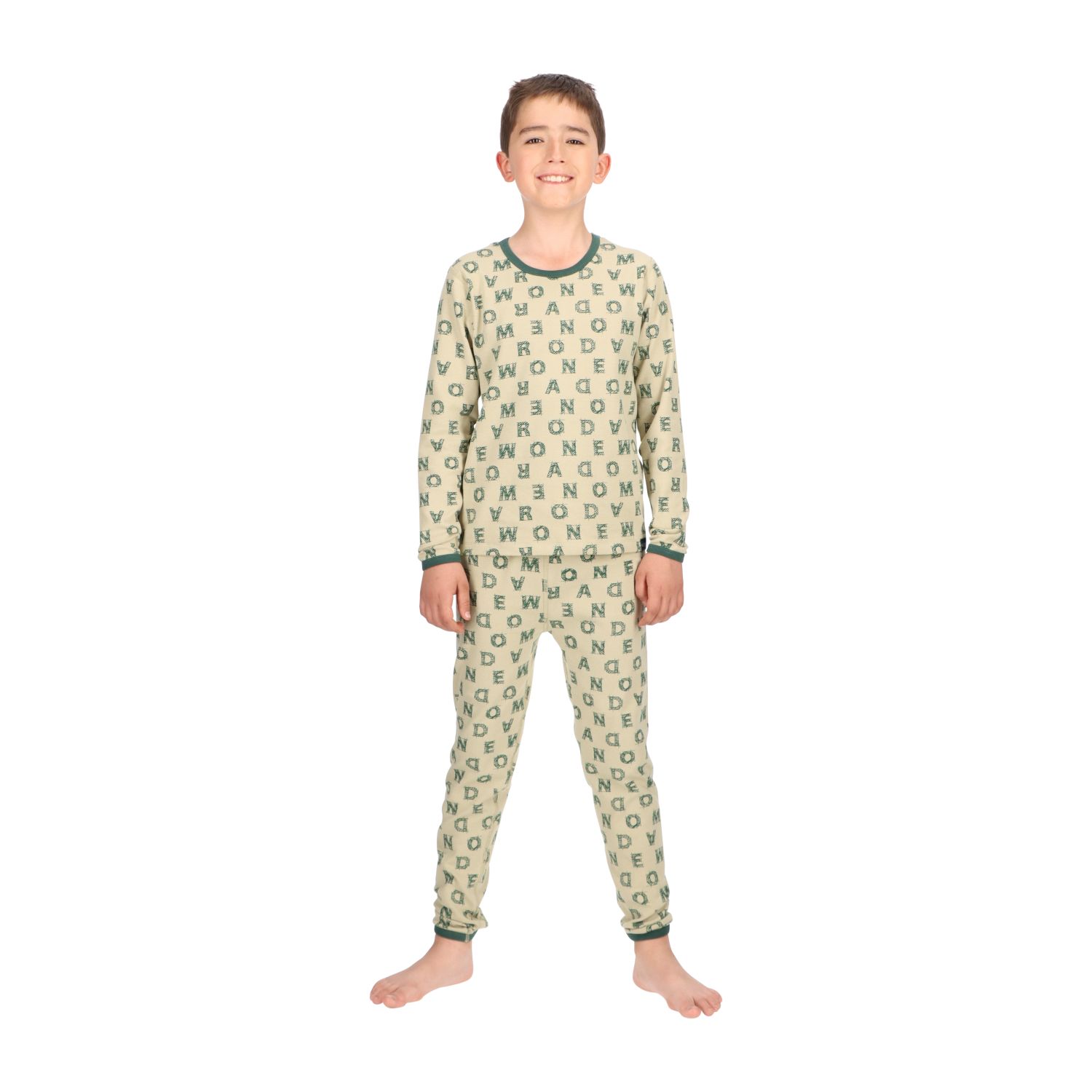 PIJAMA LARGO ALGODÓN INFANTIL MT30243 - 3