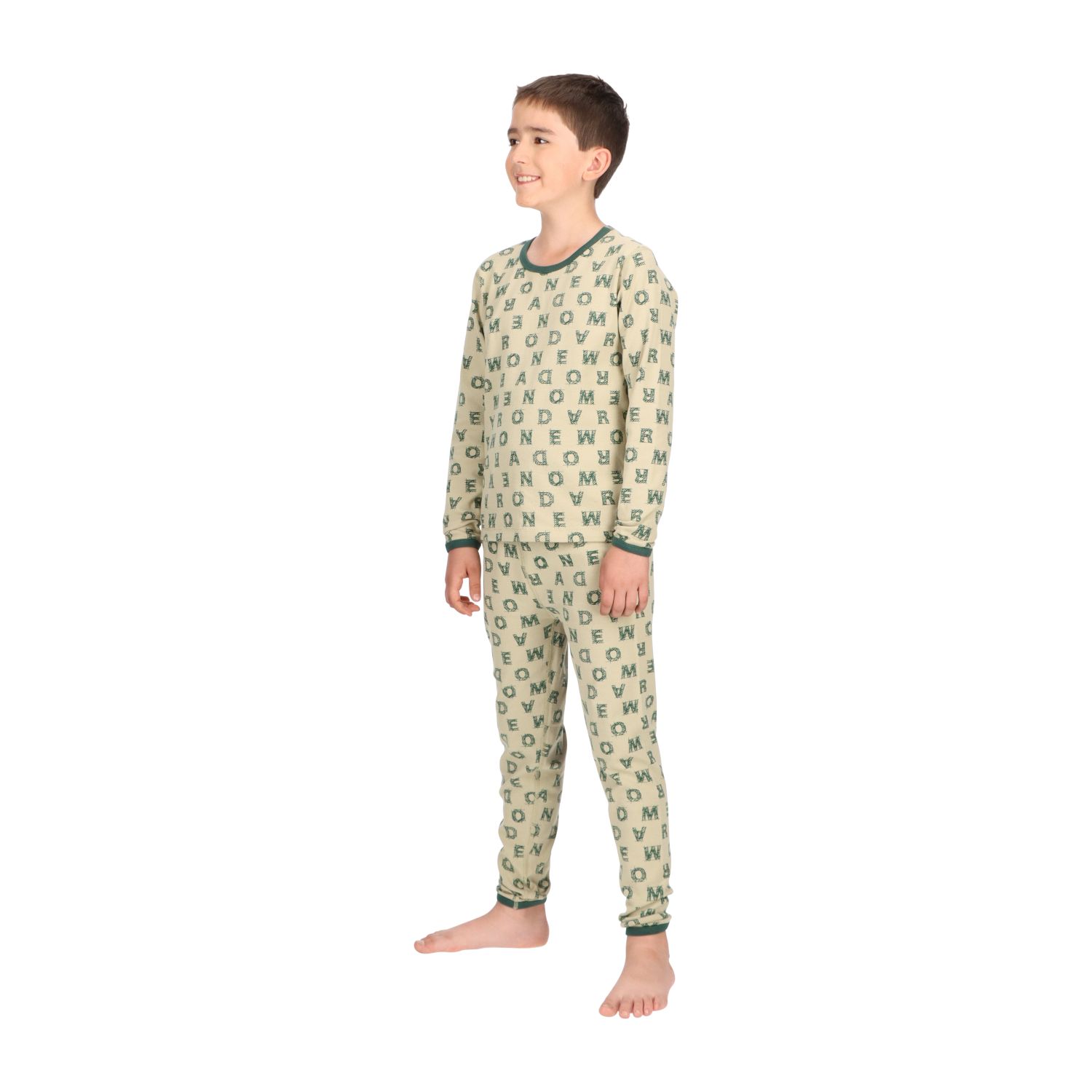 PIJAMA LARGO ALGODÓN INFANTIL MT30243 - 4