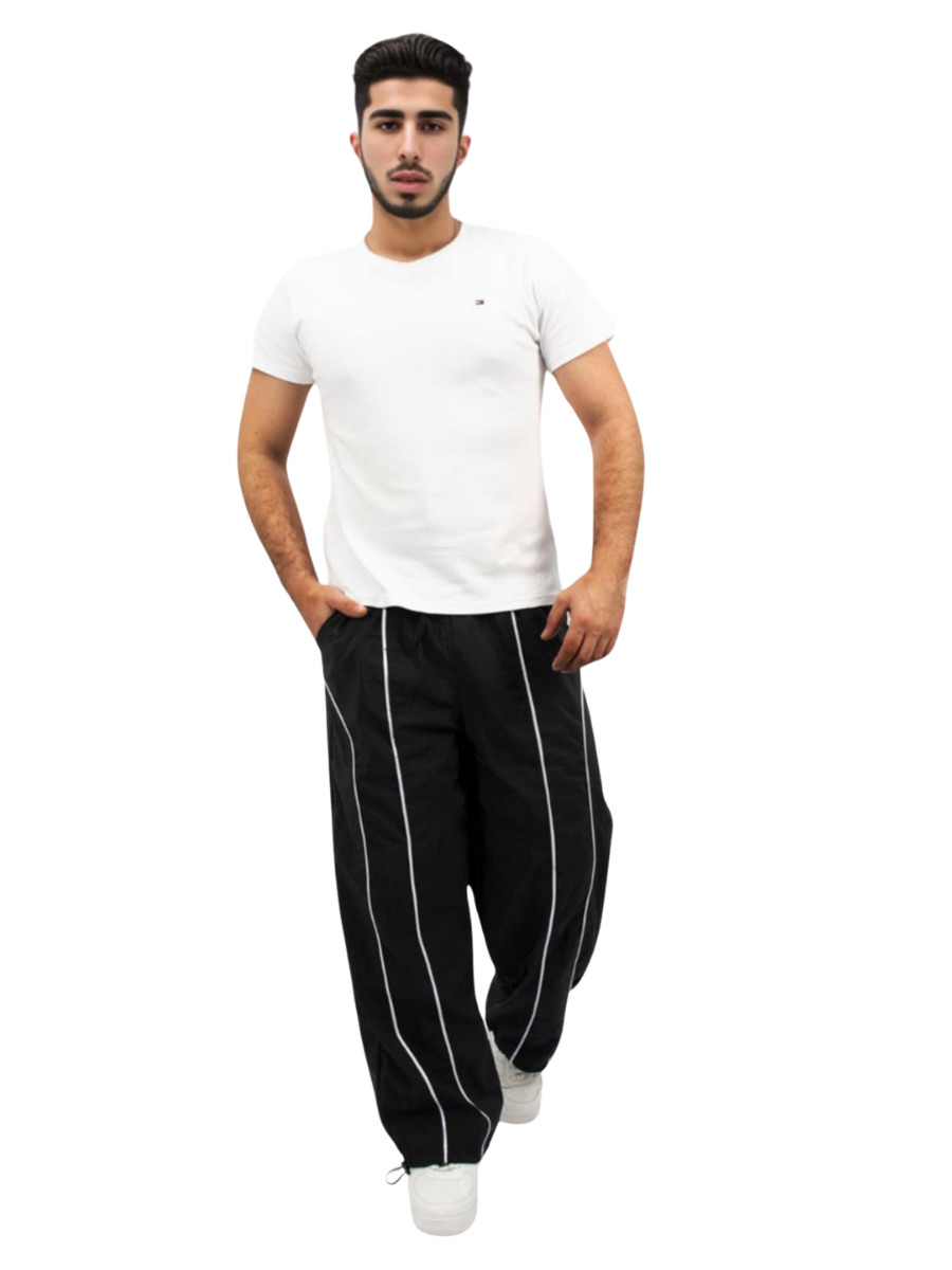 SKYLOOM OVERSIZE PARACHUTE PANTS | Color Negro - 4
