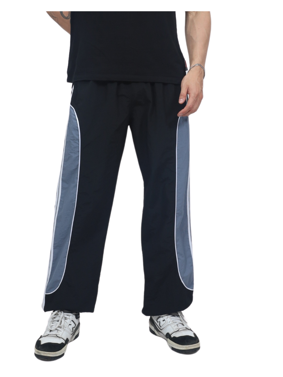 JOGGER POWER TRACK HOMBRE TELA MOJADA - NEGRO - 2
