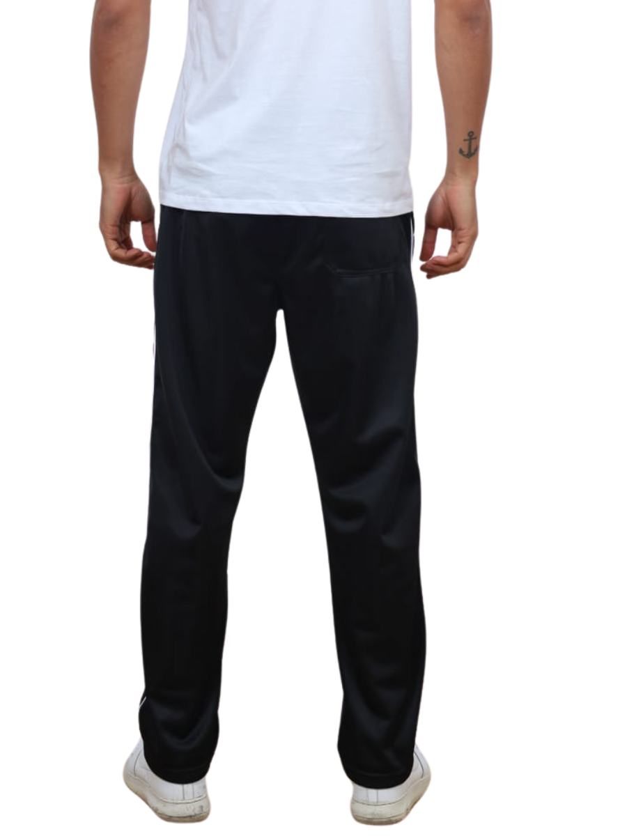 JOGGER DEPORTIVO ENKI HOMBRE MODELO SPORT | TELA POLINAN LIGERA | COLOR NEGRO - 3