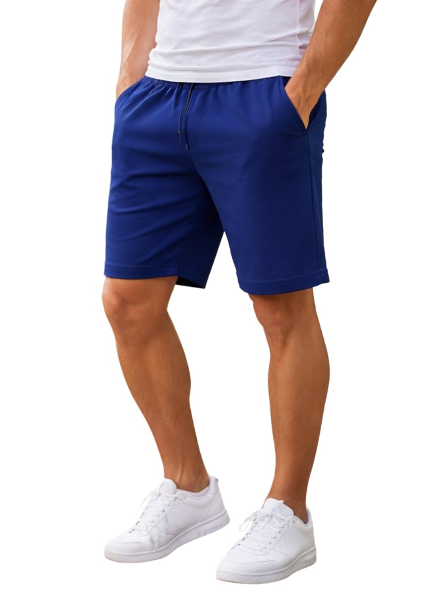 SHORT HOMBRE FRENCH TERRY - ACERO / REGULAR - 1