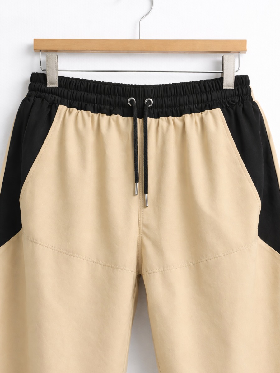 PANTALÓN OVERSIZE BICOLOR HOMBRE TELA NOVA - HUESO - 5