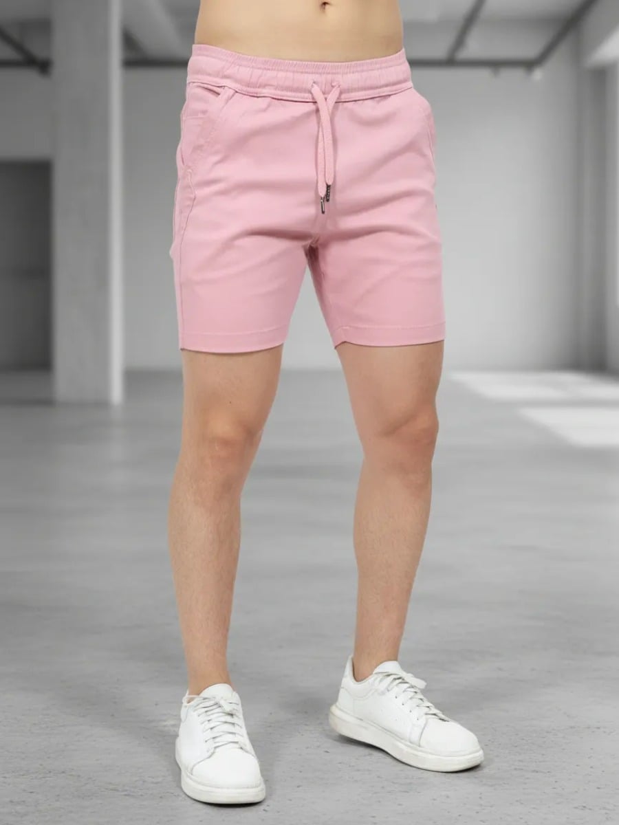 SHORT HOMBRE DRILL STONE - ROSADO / SLIM - 3