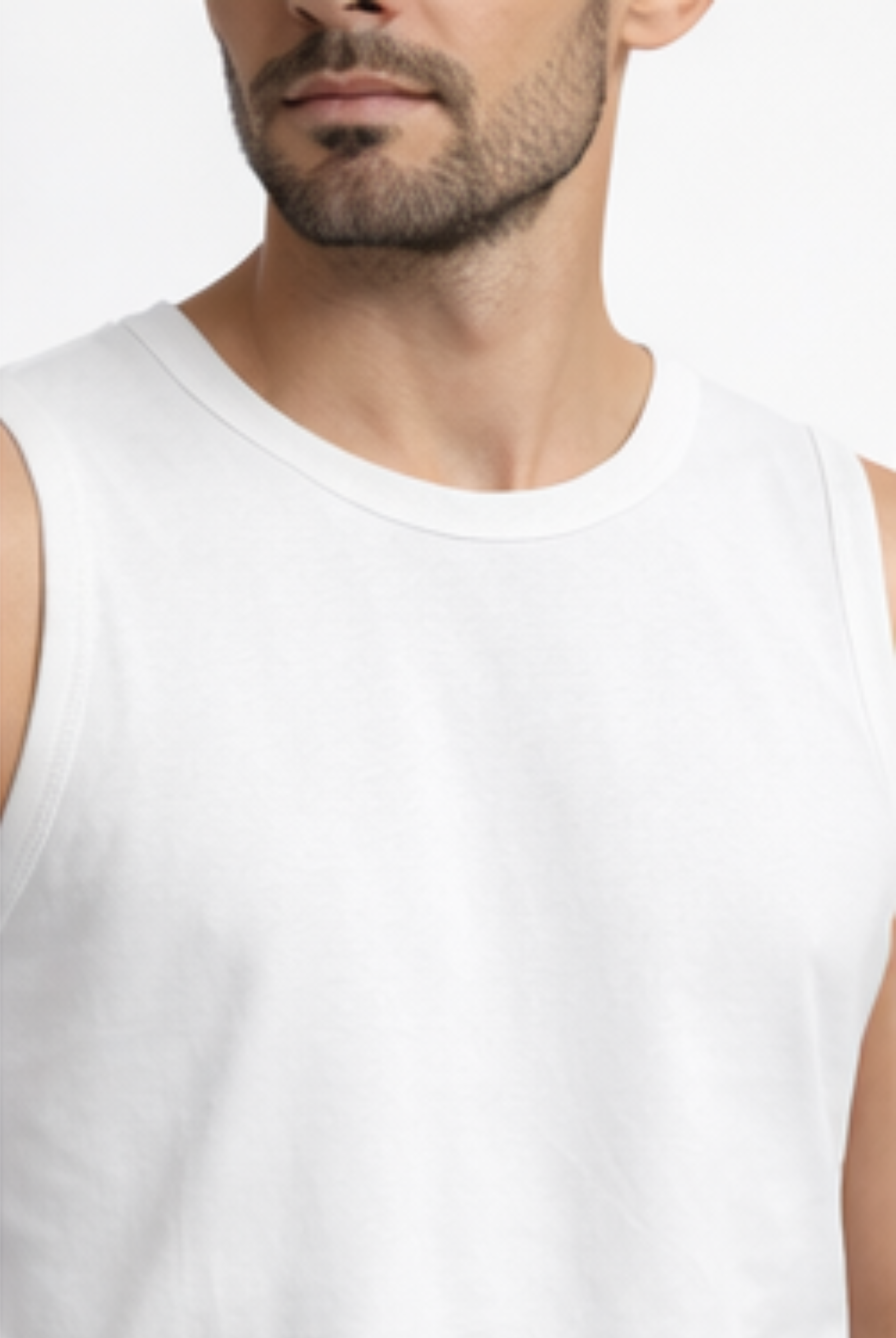 POLO MANGA CERO HOMBRE ALGODÓN BLANCO - ENKI MODASTYLE FIT REGULAR URBANO - 2