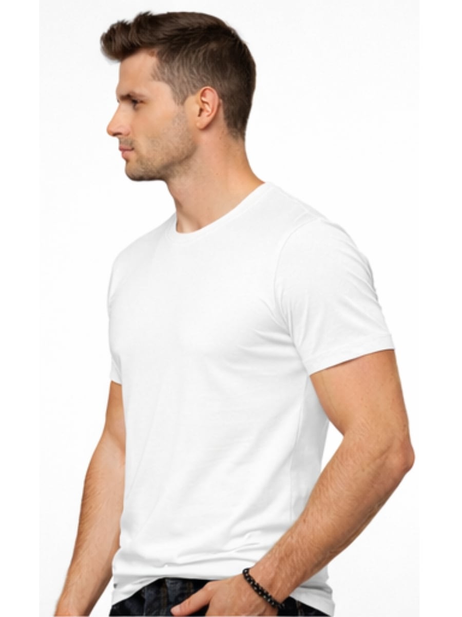 POLO HOMBRE ALGODÓN BLANCO - ENKI MODASTYLE FIT REGULAR URBANO - 2
